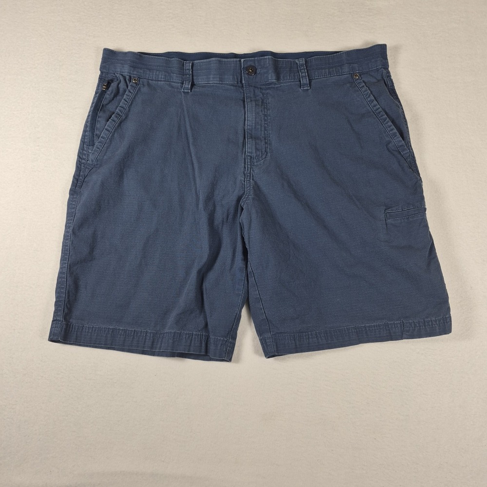 Weatherproof Vintage Shorts Men's size 40 Blue Cotton Blend Outdoor Utility